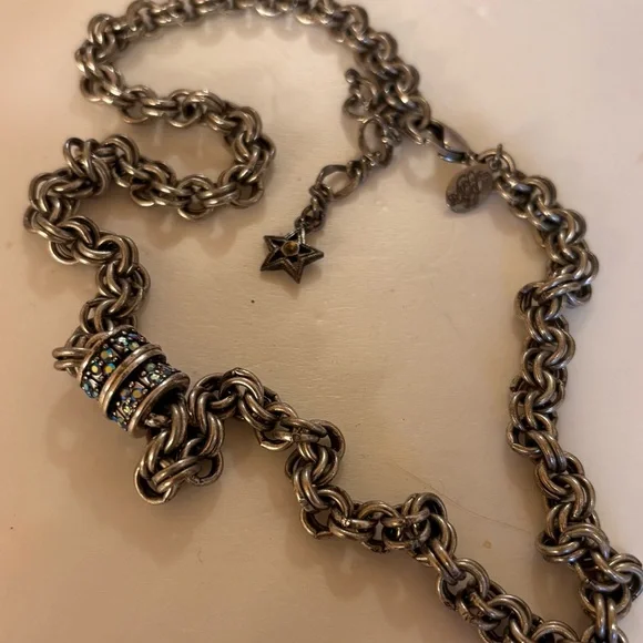 Kirks Folley Silver Magnetic Chain/Crystals - Picture 9 of 11